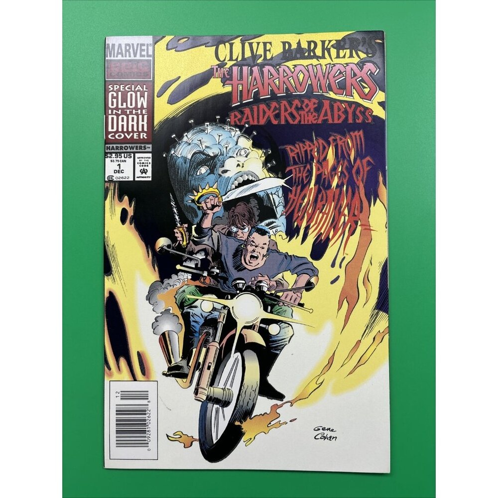CLIVE BARKER'S HARROWERS #1   GLOW IN THE DARK COVER
